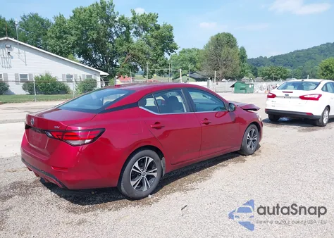 2022 Nissan Sentra Sv Xtronic Cvt z USA, uszkodzony, nr VIN 3N1AB8CV2NY321400